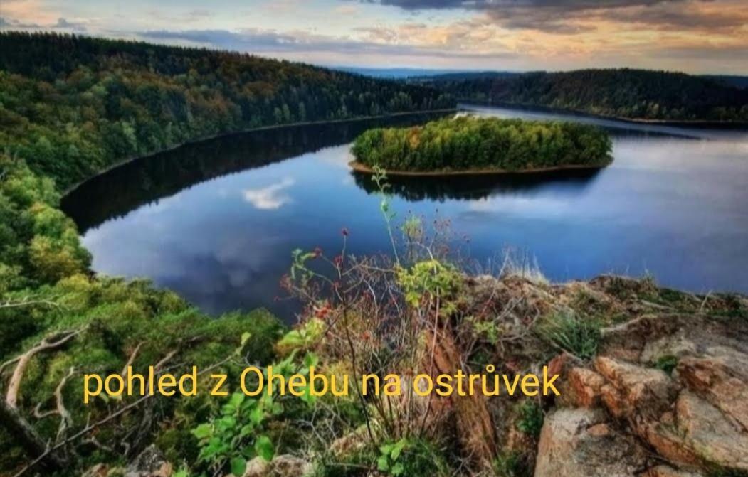 Apartmanova Chata Secanda S Bazenem, U Secske Prehrady Exterior foto